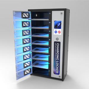 नई आगमन Y2 पावर आरटीए 8 बे मोबाइल चार्ज लॉकर वाणिज्यिक सार्वजनिक स्थानों के लिए स्मार्टफोन के लिए प्रभारी स्टेशन - Product Image 2