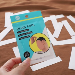Bán Chạy Nhất Vô Hình Băng Hai Mặt Hijab Thời Trang Sticker Shaper Vòi 36Pcs Mỏng Vô Hình Không Thấm Nước Traceless Khăn Cố Định - Product Image 2