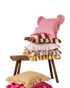 Latest Stripe 100% Linen Cushion Cover for Sofa Home Decoration <b>Pillow</b> Case Couch <b>Decor</b> Wholesale Cushion Cover Supplier - Product Image 2