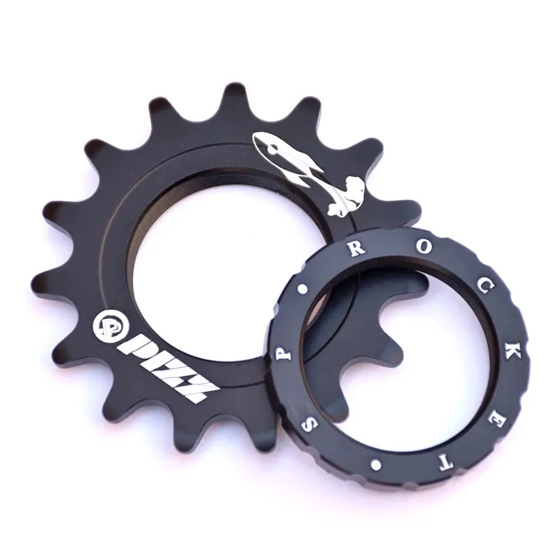 Fixed Gear Bicycle Wheel Cogs 13T 15T Freewheel Aluminium Alloy 7075 T6 Lock Ring For Fixie Track Bike