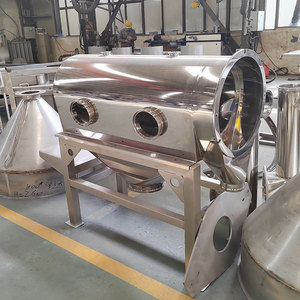 Tamiseur pneumatique horizontal en acier inoxydable du fabricant, tamiseur centrifuge à flux d'air pour l'élimination des poudres chimiques et alimentaires - Product Image 6