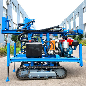 180m 200m 6inch DTH Crawler DIESEL giếng khoan giếng nước Giàn Khoan cho máy khoan giếng nước giá - Product Image 6