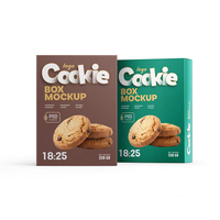 Boîte en carton pliable de qualité supérieure avec gaufrage et revêtement UV, logo personnalisé imprimé pour l'emballage de biscuits et de bonbons