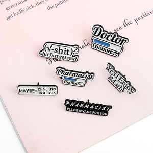 Pin de Esmalte Personalizado de Matemáticas y Ciencias, Química, Farmacéutico, Ecuación, Metal Plateado para Bolsas y Ropa - Product Image 6