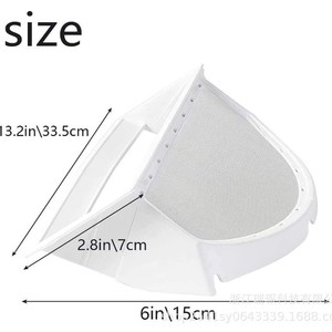 Filtro de Secadora GE WE18X25100 de Plástico, Repuesto para Secadoras GE, Fácil Instalación - Product Image 4