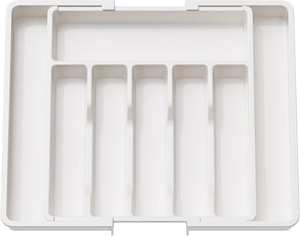 Organizzatore cassetti, vassoio utensile espandibile per cucina, <span class=keywords><strong>posate</strong></span> e <span class=keywords><strong>porta</strong></span> <span class=keywords><strong>posate</strong></span> senza BPA - Product Image 5