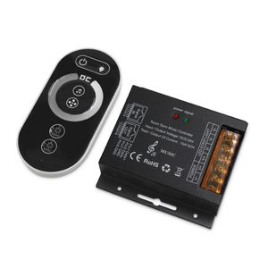 <span class=keywords><strong>Led</strong></span> âm nhạc Sync Touch <span class=keywords><strong>Series</strong></span> điều khiển thông minh Dimmer RF từ xa điều khiển không dây 12V 10A Flex Dải đơn sắc ánh sáng kim loại 720W - Product Image 2