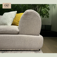 Canapés modulaires sectionnels en tissu de luxe moderne OKF avec table basse latérale, canapé élégant pour salon