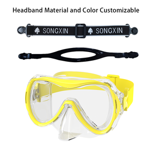 Marco de máscara de buceo antivaho directo de fábrica impermeable para nadar deportes acuáticos para pesca submarina Freediving logotipo OEM personalizable - Product Image 3
