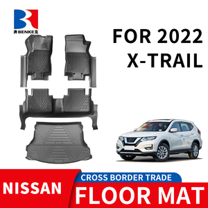 wholesale Factory Custom 5D TPE <b>Rubber</b> Eco-friendly Waterproof Anti Slip 5D Car <b>Floor</b> Mats 4 Pieces for Nissan X-Trail 2022+ - Product Image 1
