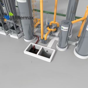 גזיפייר ביומסה ממיר ביומסה לגז סינתטי לייצור חשמל מביומסה בתחנת גזיפיקציה - Product Image 5