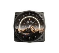 Krando Car Time Electronic Meter für Mercedes Benz C W205 E W213 S W222 G W433 Gls W219 Stoppuhr LCD Smart Clock