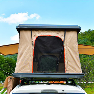 Tente de toit de voiture Tente de camp de toit de véhicule imperméable pour voiture SUV Pickup Truck Road Traveling Tente de toit pour voitures d'<span class=keywords><strong>occasion</strong></span> - Product Image 6