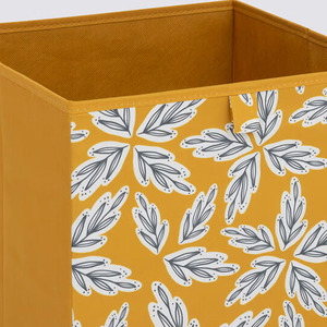 Contenitore Pieghevole con Motivo a Foglie per Organizzazione Domestica, Organizzatore Giocattoli Salvaspazio, Scatola Leggera per Casa - Product Image 6