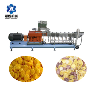 Máquina de prensado de <span class=keywords><strong>cereales</strong></span> instantáneos para hornear, copos de maíz, aperitivos, maquinaria extrusora, desayuno - Product Image 5