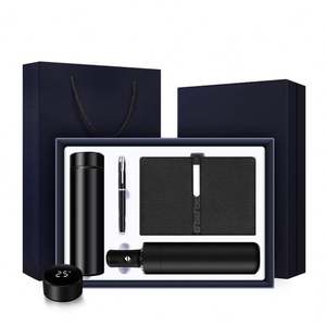 Caja de Regalo Personalizada para Cuaderno A5 con Bolígrafo, Tarjetero y Diario, Set de Regalo de Cuaderno Personalizado para Oficina, Nuevas Ideas de Productos - Product Image 1