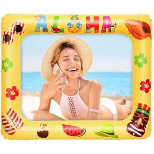 Inflatable Photo <b>Frame</b> Rectangle PVC Outdoor Party Decorations Aloha Theme <b>Selfie</b> <b>Frame</b> - Product Image 4