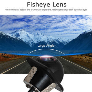 Cámara de Reversa para Auto C0580 CCD 12v, Ojo de Pez, Impermeable, Asistencia de Estacionamiento, Gran Angular, Visión Nocturna - Product Image 6