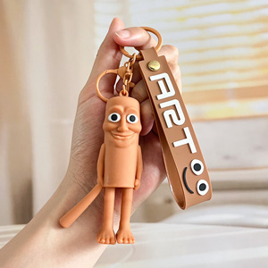 Dễ thương nhất cho phim hoạt hình mới phim hoạt hình cao su hình Keychain đồ chơi <span class=keywords><strong>Key</strong></span> Tag cho túi đồ trang sức chìa khóa xe phụ kiện - Product Image 2