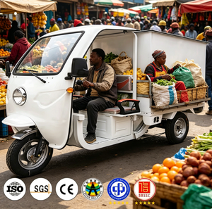 Nouveau <span class=keywords><strong>Vélo</strong></span> Cargo Électrique à 3 Roues Abordable et <span class=keywords><strong>Abri</strong></span>é pour la Logistique Express – Approvisionnement Direct Usine, Livraison Rapide pour les Trajets des Vendeurs - Product Image 1