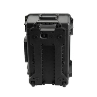 Étui pour cartes de chariot en plastique dur étanche à 5 rangées avec roues pour PSA, étui One Touch, Toploaders