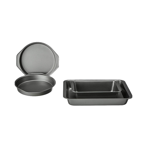 Ensemble <span class=keywords><strong>de</strong></span> 6 pièces en acier au carbone antiadhésif Basics allant au four - Product Image 1