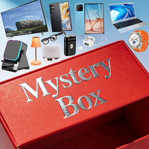 Boîte mystère électronique aléatoire, cadeau surprise, boîte aveugle, 100% contient un téléphone, 3-5 pièces, boîtes mystère avancées pour Noël - Product Image 1
