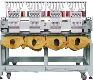 Nouvelle machine à broder informatisée à 4 têtes, 12/15 aiguilles, modèle 1504, état neuf, pour les industries de détail et usage domestique - Product Image 3