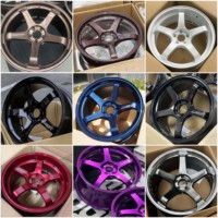 Velg Racing LH Advan GT Beyond Forged 5x114.3 5x112 5x120 untuk Honda Civic Toyota Supra Mk4 Mk5 Yaris Nissan GT-R Deep Rims