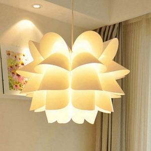 Lustre mural moderne et simple en PP, design lotus, décoration intérieure contemporaine en aluminium pour salon, chambre et bureau - Product Image 1