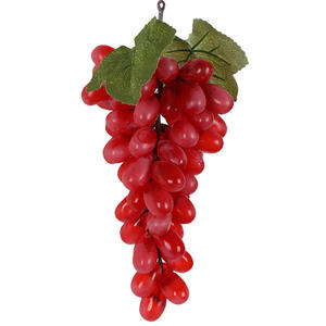 Décoration d'intérieur, raisins simulés, accessoires de fruits givrés, plantes vertes, décorations en plastique, raisins artificiels pour la photographie - Product Image 3