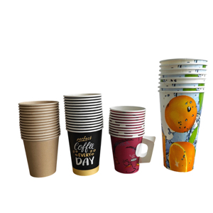 Gobelets jetables personnalisés pour café à emporter, haute densité, revêtement écologique à base d'eau, pour boissons chaudes, simple paroi, 6oz 8oz 10oz 12oz - Product Image 1