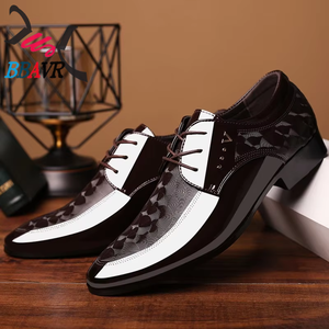 Zapatos Formales Casuales de Oficina para Hombre, Nuevos y Populares, de Cuero Genuino con Cordones, Transpirables, con Suela de EVA/PU, Talla Grande para Primavera/Verano - Product Image 2