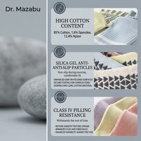 Chaussettes de sport professionnelles à compression, hauteur genou, avec protection des orteils – Mélange de coton respirant et écologique, antidérapantes, soutien du mollet pour la course à pied