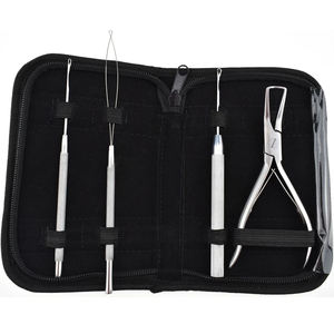 Kit de pinces à extensions de cheveux en acier inoxydable professionnel de haute qualité SEVMEK SURGICAL SS-HEPK-0017 - Product Image 1