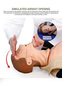 หุ่นจำลองฝึกปฐมพยาบาลมืออาชีพ รุ่น BIX/CPR230 แบบอิเล็กทรอนิกส์ครึ่งตัว พร้อมระบบตอบสนองแบบเรียลไทม์ สำหรับนักศึกษาพยาบาล - Product Image 3