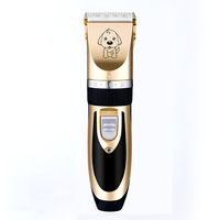 Tondeuse pour chien rechargeable domestique professionnelle et kits de rasoir électrique pour animaux de compagnie avec 4 outils supplémentaires