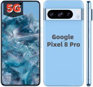 โทรศัพท์มือถือ Pixe 8 Pro คุณภาพสูง รองรับ 5G LTE ปลดล็อคแล้ว หน้าจอ OLED 120Hz แบตเตอรี่ 5050mAh ชิปประมวลผล Deca Core ระบบปฏิบัติการ Android 14 ภาษาอังกฤษ - Product Image 2