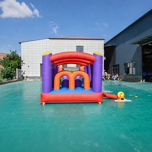 บ้านลมเป่าลมเชิงพาณิชย์พร้อมสไลเดอร์สำหรับเด็ก - Product Image 3