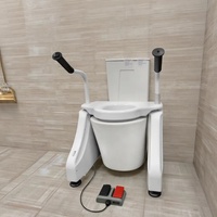 Lève-personne électrique pour toilettes avec accoudoirs