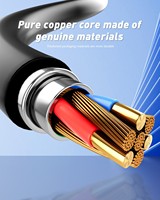 Câble HDMI vers VGA plaqué or OEM ODM 1080P 2M compatible avec un gaine en PVC pour moniteur PC, projecteur et HDTV