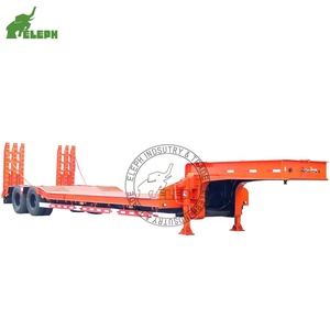 Remolque <span class=keywords><strong>de</strong></span> Camión <span class=keywords><strong>de</strong></span> 2 Ejes, Remolque <span class=keywords><strong>de</strong></span> Plataforma Baja, 20/30 Toneladas, Mejor Precio - Product Image 4
