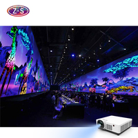 Jeu de projection murale immersive personnalisable pour l'intérieur, grand projecteur interactif de lancer de balles pour parc d'attractions