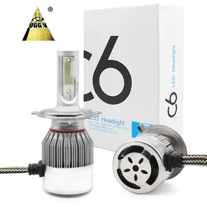 Faro LED C6 H4, haz de luz H/L, 36W, 3800lm, 8000K, para faros de coche