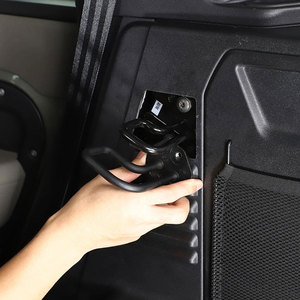 Soporte de Ajuste del Respaldo del Asiento Trasero de Metal Negro para el <span class=keywords><strong>Interior</strong></span> del Automóvil, para <span class=keywords><strong>Land</strong></span> <span class=keywords><strong>Rover</strong></span> <span class=keywords><strong>Defender</strong></span> 110 2020 2021 <span class=keywords><strong>2022</strong></span> - Product Image 4