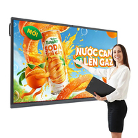 Pizarra Interactiva Digital Inteligente Todo en Uno de 55 y 75 Pulgadas, de Gran Formato, para Aula, Fabricada en China