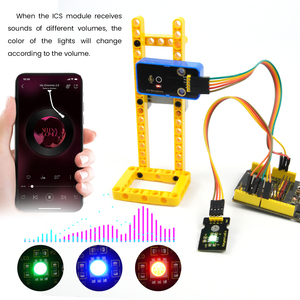 키이스튜디오 DIY 전자 블록 고정밀 ICS 마이크로폰 모듈 아두이노용 - Product Image 5