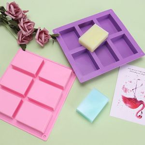 Molde de Silicona Rectangular de 6 Cavidades para Pastel, Personalizado, al por Mayor, para Jabón Hecho a Mano - Product Image 6
