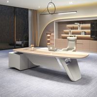 Boss Office Table Desk Executive Office Desk Nouveau style Mobilier de bureau exécutif de haute qualité
