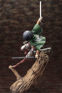 Figurine de collection Attack on Titan <span class=keywords><strong>Mikasa</strong></span> <span class=keywords><strong>Ackerman</strong></span> de 35 cm en stock, jouets pour garçons, figurine d'anime en plastique - Product Image 5
